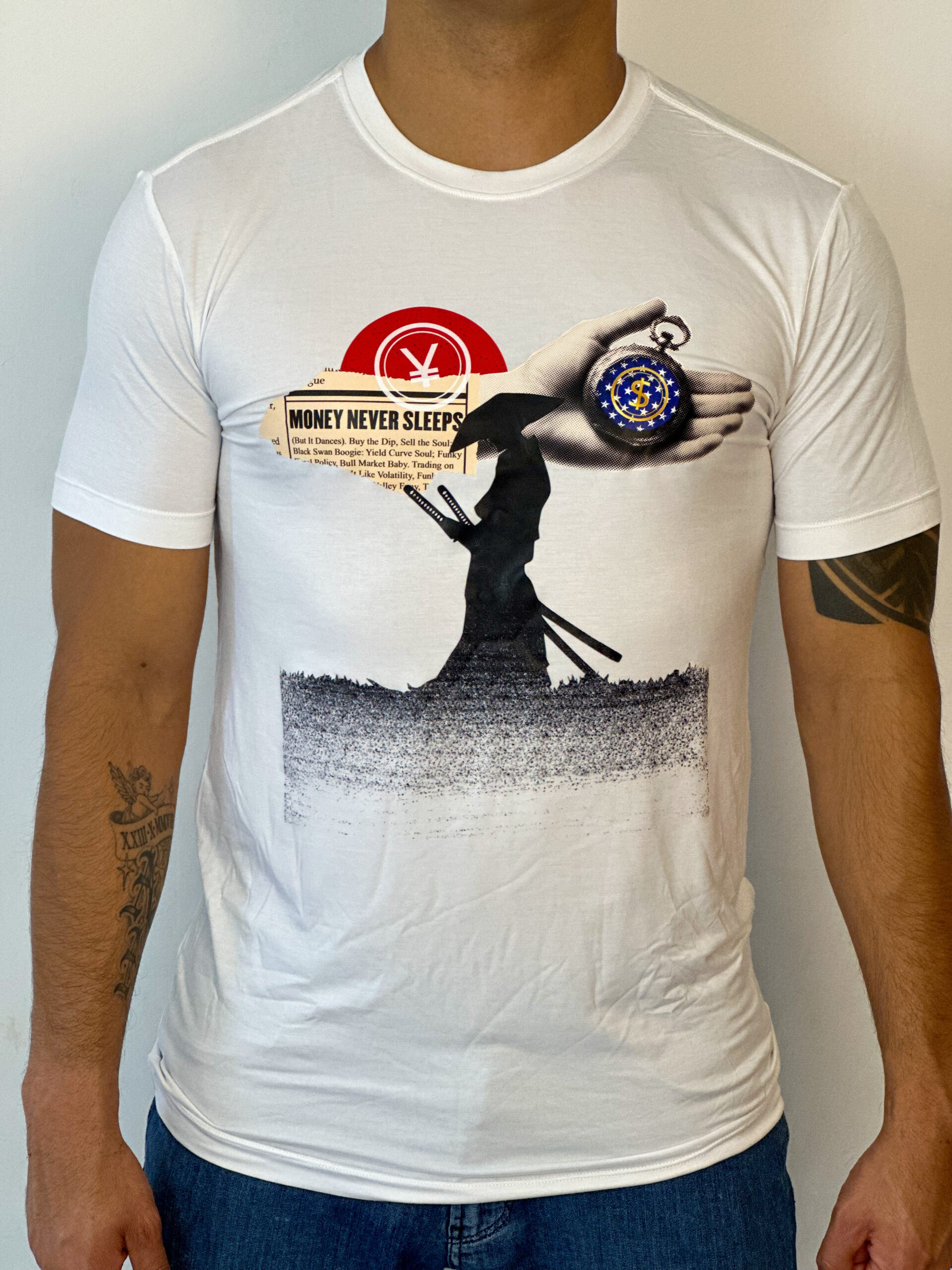 Money Never Sleeps Tee