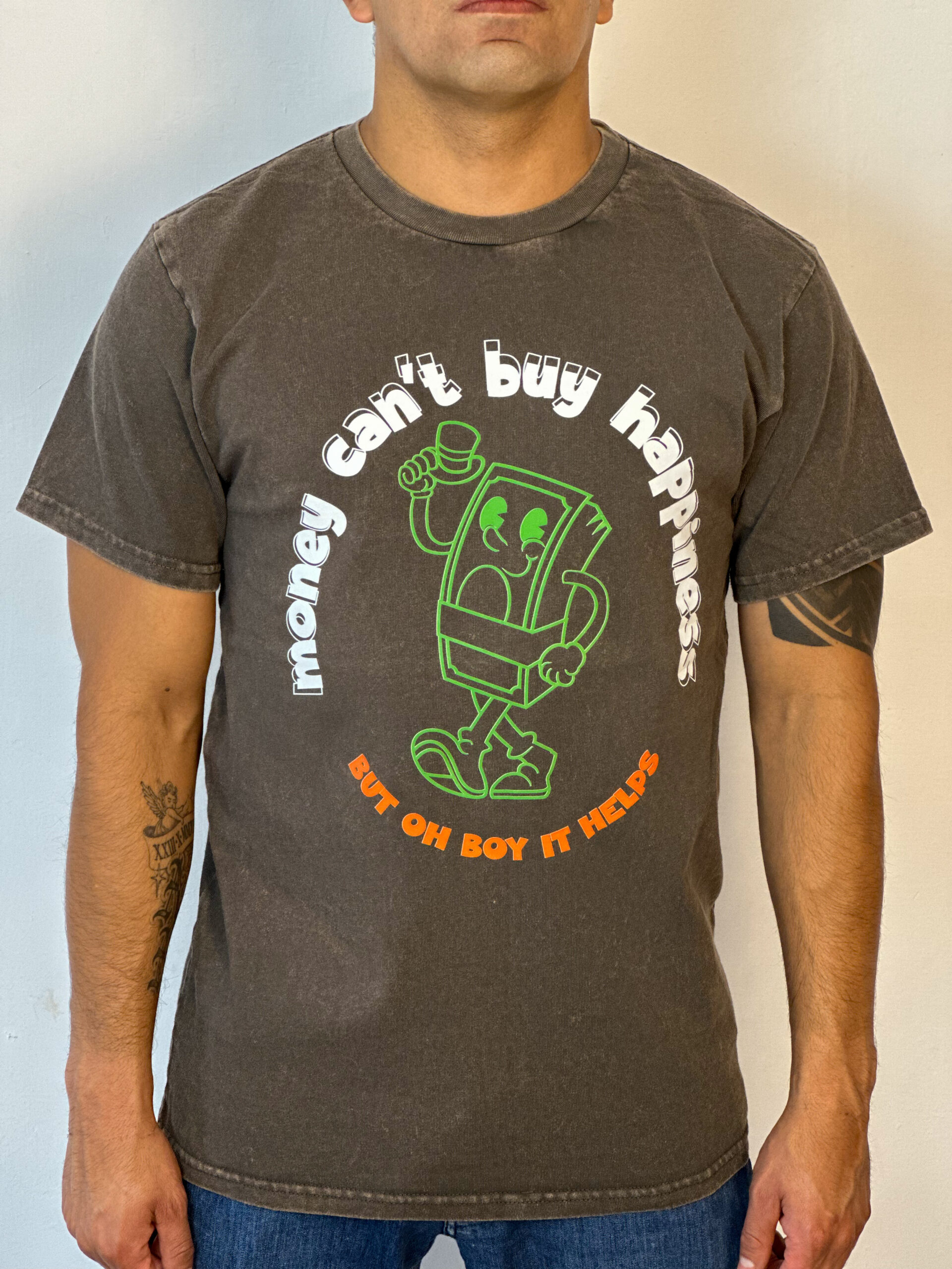 Playera Money Can’t Buy Happiness